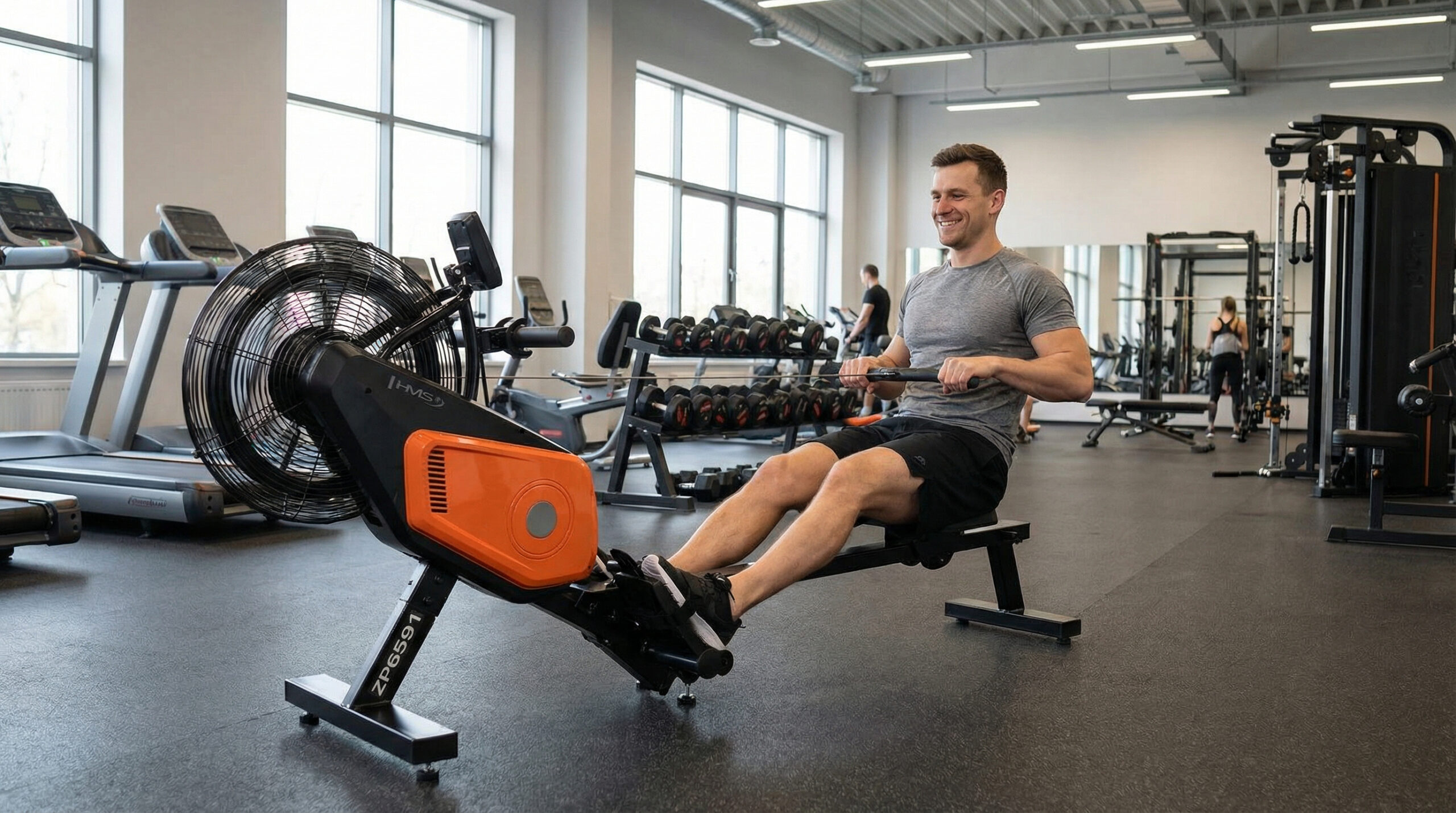 ergometr wioślarski